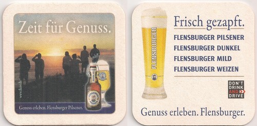Flensburger pilsener - flensburger,