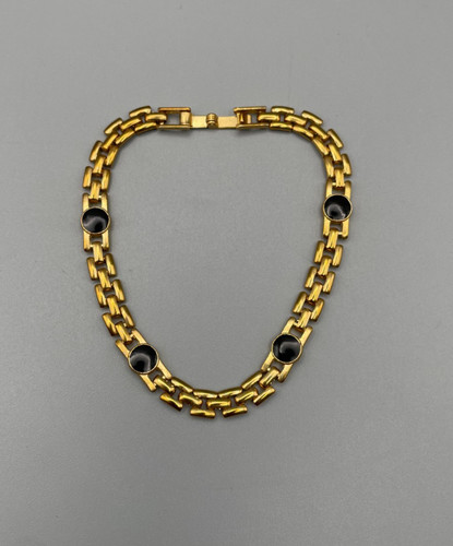 Vintage armband goldfarben mit - vintage,
