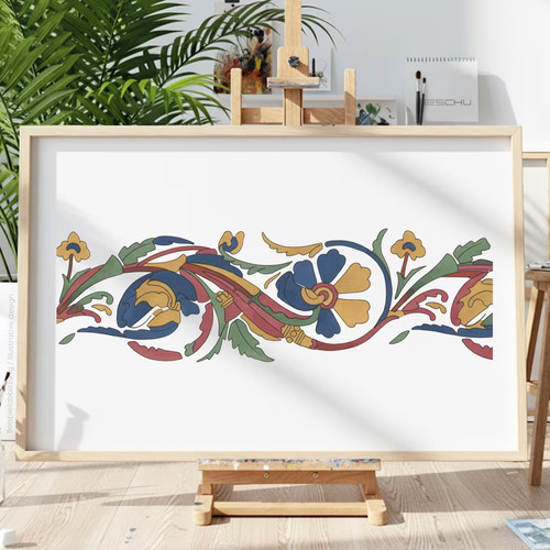 Ornamente muster v223 - muster,