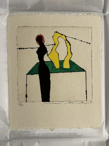 Werner berges tischdame - werner, „tischdame“