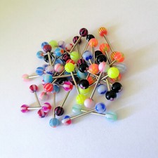 Zungenpiercing verschiedene