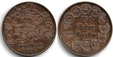 Medaille 750 Jahre Berlin 1987