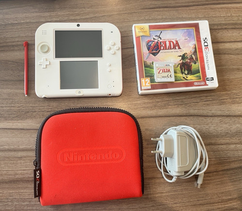 Nintendo 2ds weiß rot - 2ds, weiß/rot