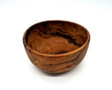 Schale Olivenholz D 17 cm H
