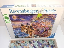 1500 Teile Ravensburger Puzzle Josephine Wall Flug des Luchses von 2000 komplett