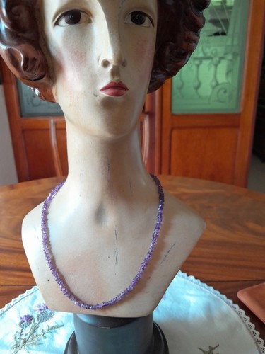 Schöne zarte amethyst - ,, amethyst-kette