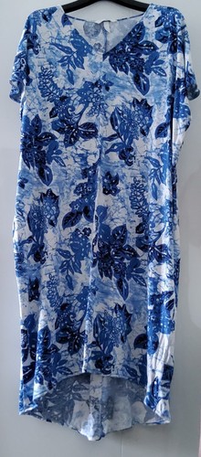 Mama kleid blau weiß - h&m, xl