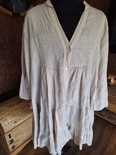 Tredy Zukauf Leinen TUNIKA