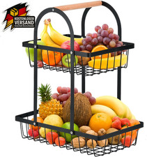 2-stöckige Obstkorb Etagere