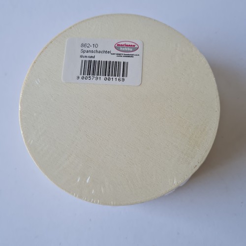 Spanschachtel spandose rund - 1x,