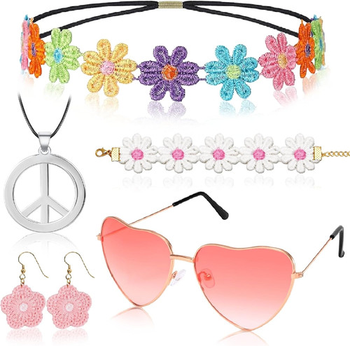 Hippie kostüm damen - hippie,