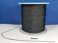 Spannschnur Schnur für Plissee Rollo Jalousien 0,8 mm Schwarz 15 m Cosiflor