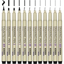 Fineliner Set 12 Stifte  Manga