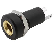 JACK 3.5mm STEREO Einbaubuchse für PJ-392A 3-pin Gehäuse