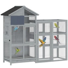 Voliere Vogelvoliere aus Holz