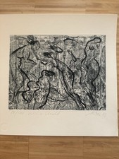 DDR Original Radierung Andreas