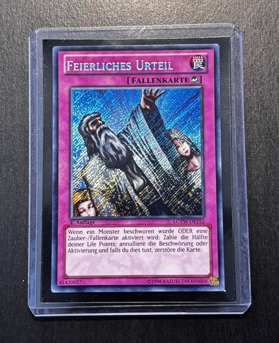 Feierliches urteil - yu-gi-oh!,