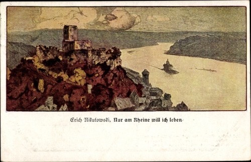 Künstler nikutowski - künstler, ak