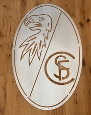 SC Freiburg Wappen 122 cm x 78 cm - Sammlung - Selbstabholer [kein Trikot Schal]