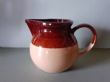 Milch/Saftkrug mit Henkel Milchkanne Keramik glasiert Keramik Krug Vintage