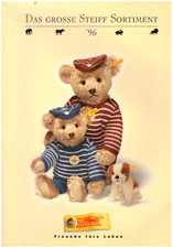 Das große Steiff Sortiment `96 incl.Auftragsformulare+Lager-Liste