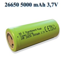 26650 Li-Ion Akku 3,7V 5000mAh
