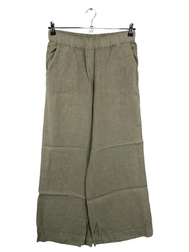 Backstage leinenhosen khaki - leinenhosen,