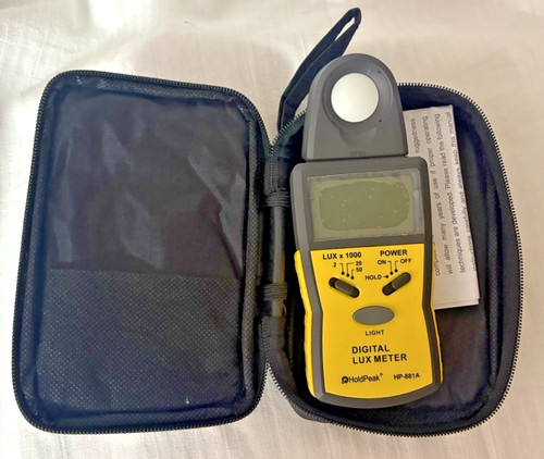 Digitales luxmeter holdpeak - digitales,