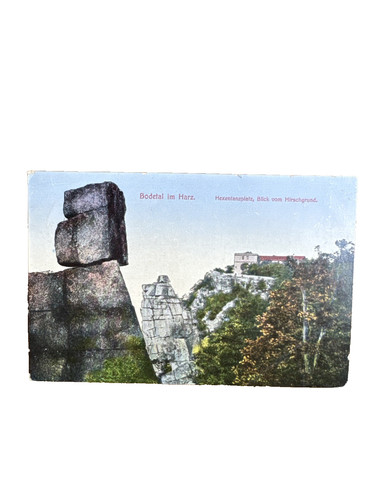 Postkarte thale bodetal harz - postkarte,