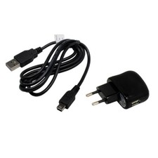 Set kompatibel mit Becker Traffic Assist Z101, USB Adapter+Kabel,2000mA, Auto-ID
