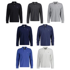 GANT Herren Poloshirt - REGULAR SHIELD LONGSLEEVE PIQUE RUGGER, Langarm, Logo...