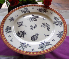 V&B SWITCH PLANTATION SIMLA  Frühstücksteller 21,5 cm sehr gut  VILLEROY&BOCH