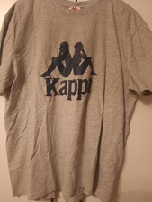 Graues Neuwertiges Kappa T Shirt Für Herren Neuwertig Xxl