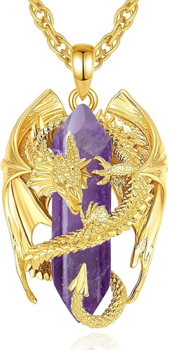 Drachenkette amethyst hexagon - drachenkette,