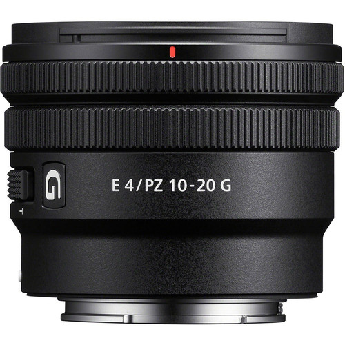 Sony 20mm pz g lens - e, 10-20mm