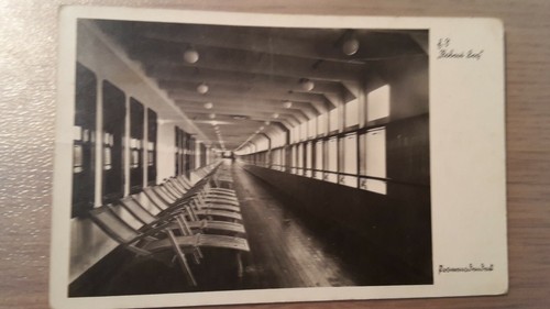 Postkarte passagierschiff - postkarte,