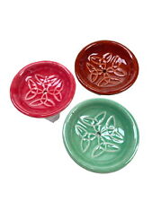 Keramikhalter rund rot,grün,blau