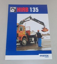 Brochure/brochure Hiab truck
