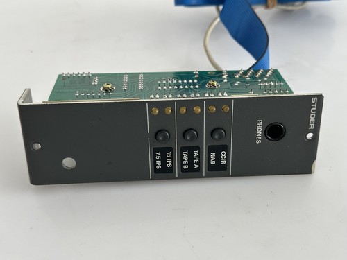 Studer a810 control panel - studer,