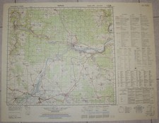 Topographische Karte 1:50 000