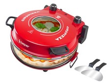 BEPER P101CUD301 Elektrischer Pizzaofen 1200W Temperatur 400°C, 31 cm Backplatte