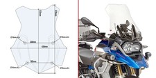 GIVI Windschild transparent