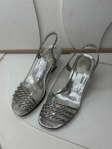 Sandalen azurblau transparent - sandalen,