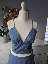 Top Bralette Maritim Blau