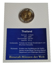 BIMETALL MÜNZEN DER WELT