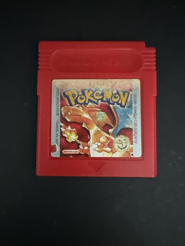 Nintendo gameboy pokémon rote - pokémon,