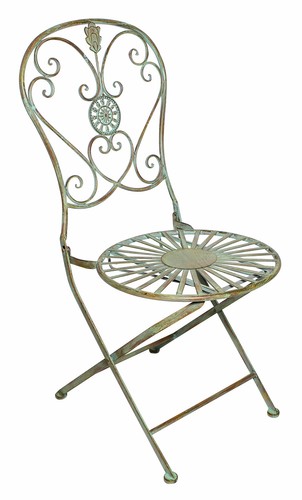 Gartenstuhl h93cm metall - gartenstuhl,