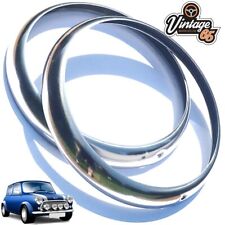 Paar Chrom Ränder Ringe