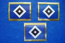 3 Vereins - Aufkleber Hamburger SV