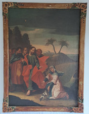 Großer Altmeister Öl auf